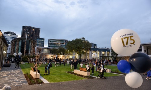 Opening of the Pulteney Grammar Quad