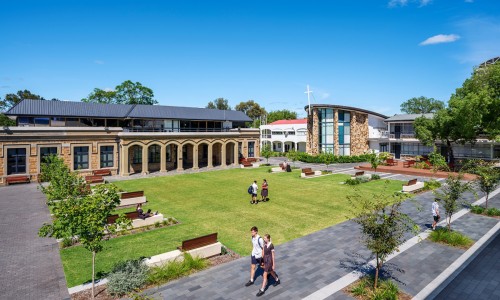 Pulteney Grammar Quad Development